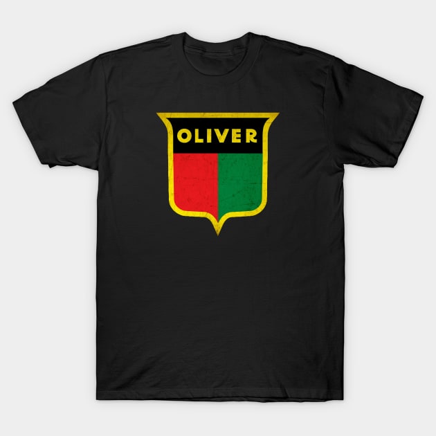 Oliver Farm Tractors and equipment T-Shirt by Midcenturydave